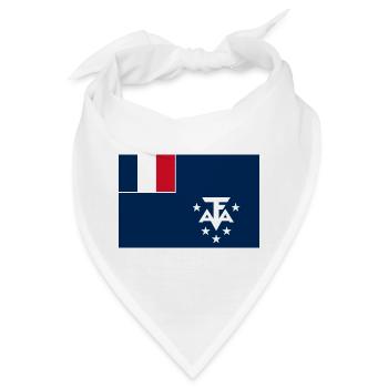 Französische Süd- und Antarktisgebiete - Bandana - Weiß - Vorne