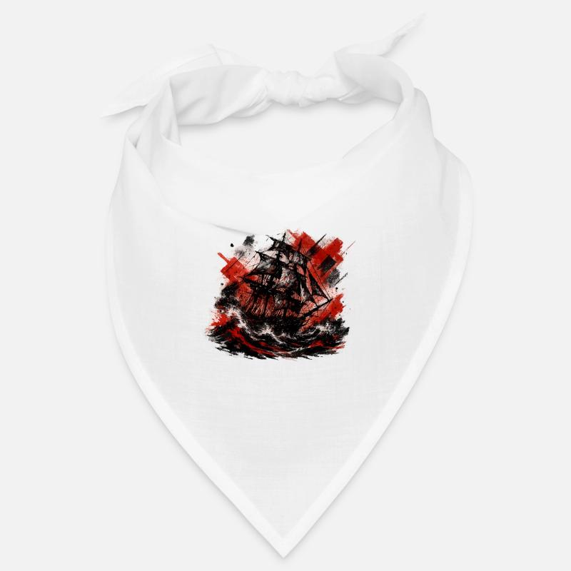 Ship - Bandana - Weiß