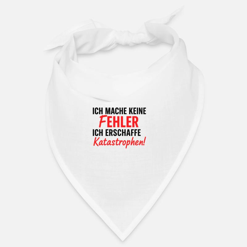 Ich erschaffe Katastrophen Fehlerfrei Bandana