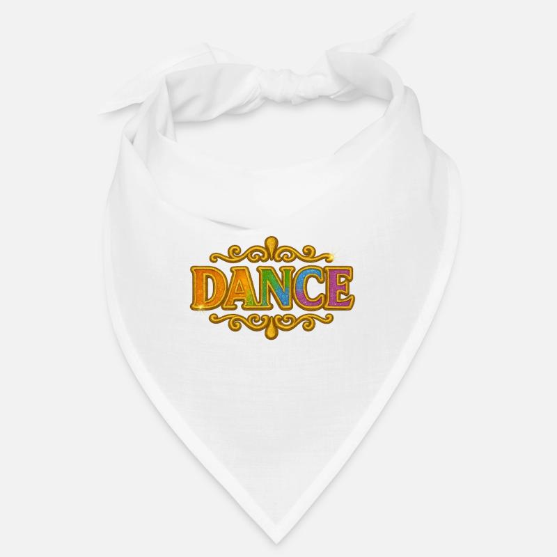 DANSE | Style de danse coloré avec des décorations dorées Bandana