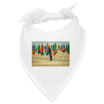 Am Strand - Bandana - Weiß - Vorne