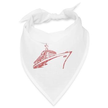 Kreuzfahrtschiff Kreuzfahrt Schiff Luxus - Bandana - Weiß - Vorne