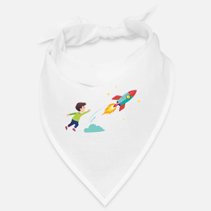Kid Rocket Launch Abenteuer Bandana