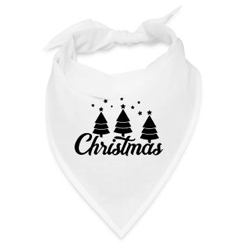 Christmas - Bandana - Weiß - Vorne