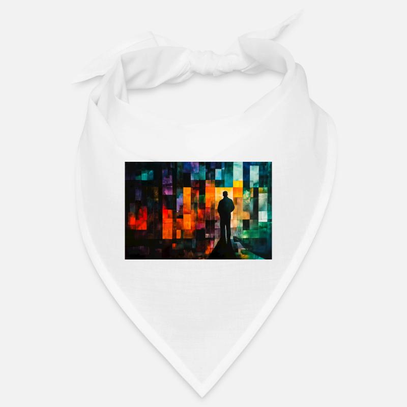 Color Mosaic Shadow Path Bandana
