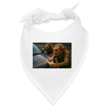 Troll Wash: Autopflege im Staunen - Bandana - Weiß - Vorne