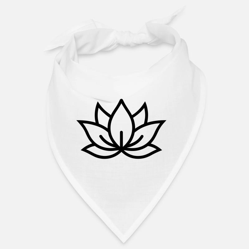 fleur de lotus Bandana
