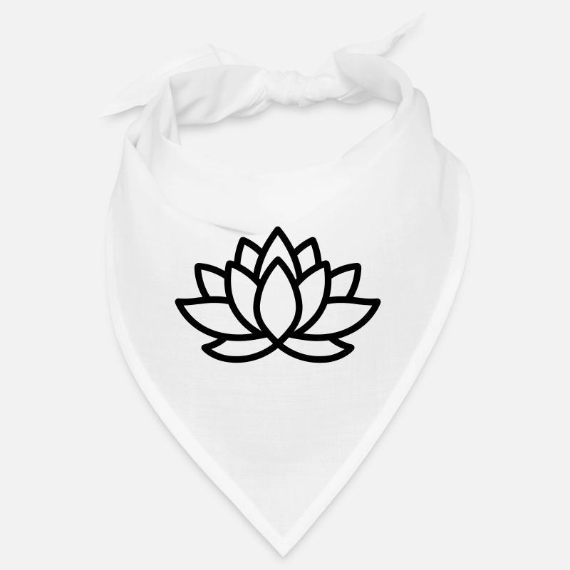 fleur de lotus Bandana