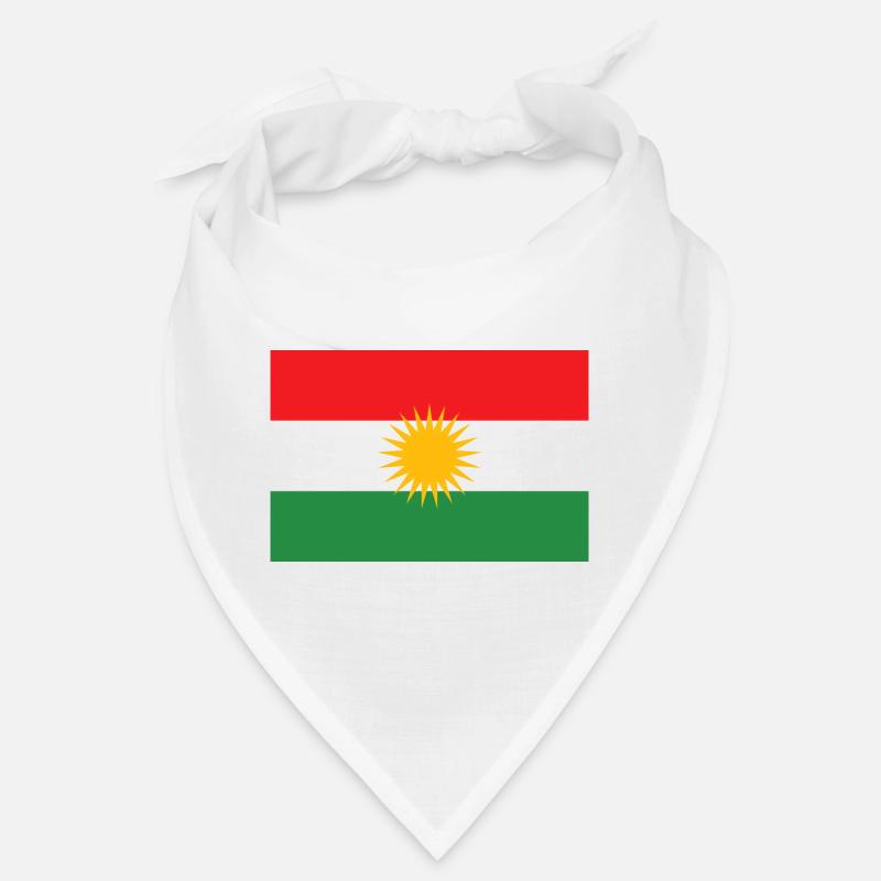 Drapeau du Kurdistan Étoile du Soleil Bandana