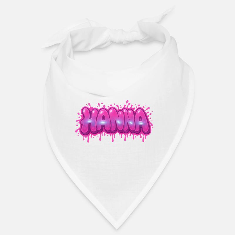 Graffiti HANNA Name Gift Ideal Printable On Bandana