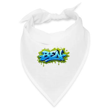 Graffiti BEN Name Geschenk Ideal Druckbar auf t- - Bandana - Weiß - Vorne