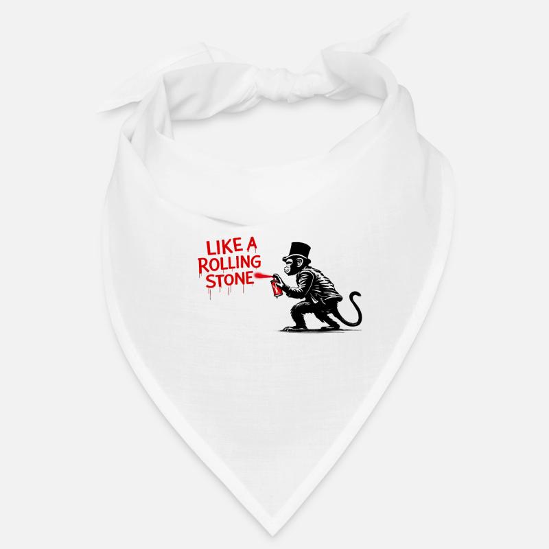 Like a Rolling Stone Monkey Bandana