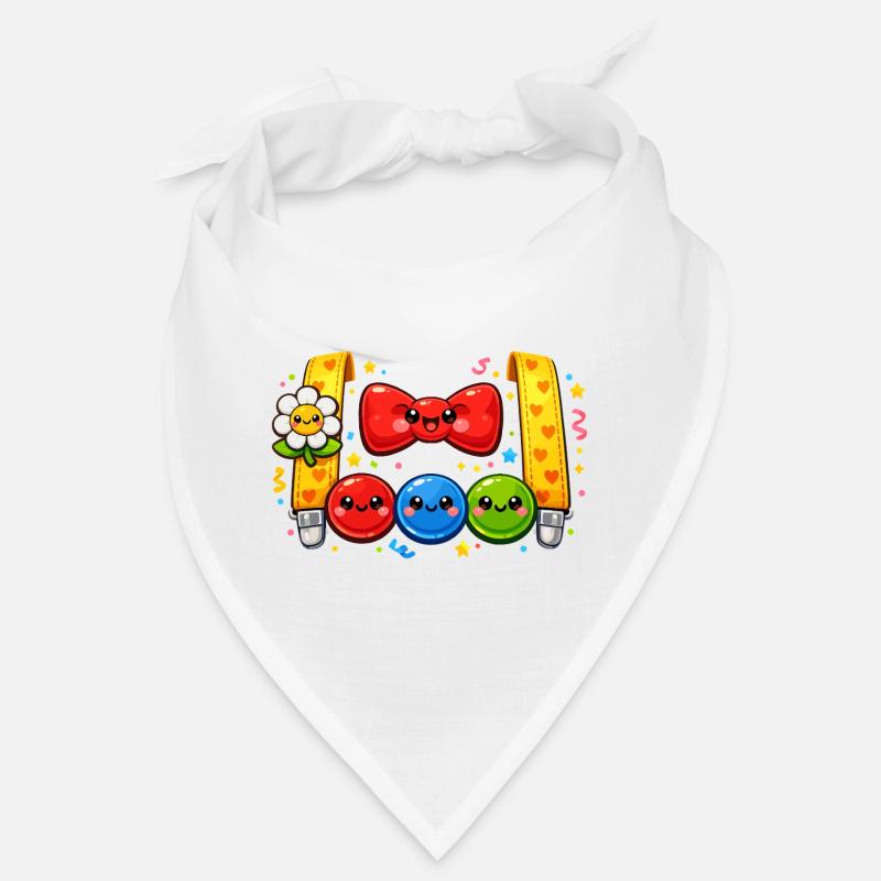 Costume de clown Carnaval Cadeau Bandana