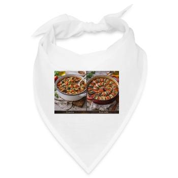 Ratatouille vs Sinen'kie - Bandana - Weiß - Vorne