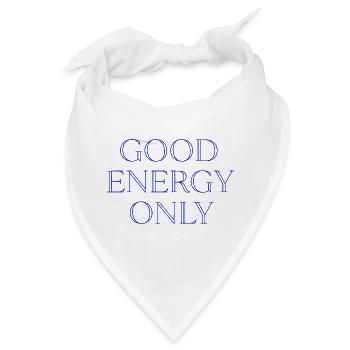 Nur Gute Energie - Bandana - Weiß - Vorne