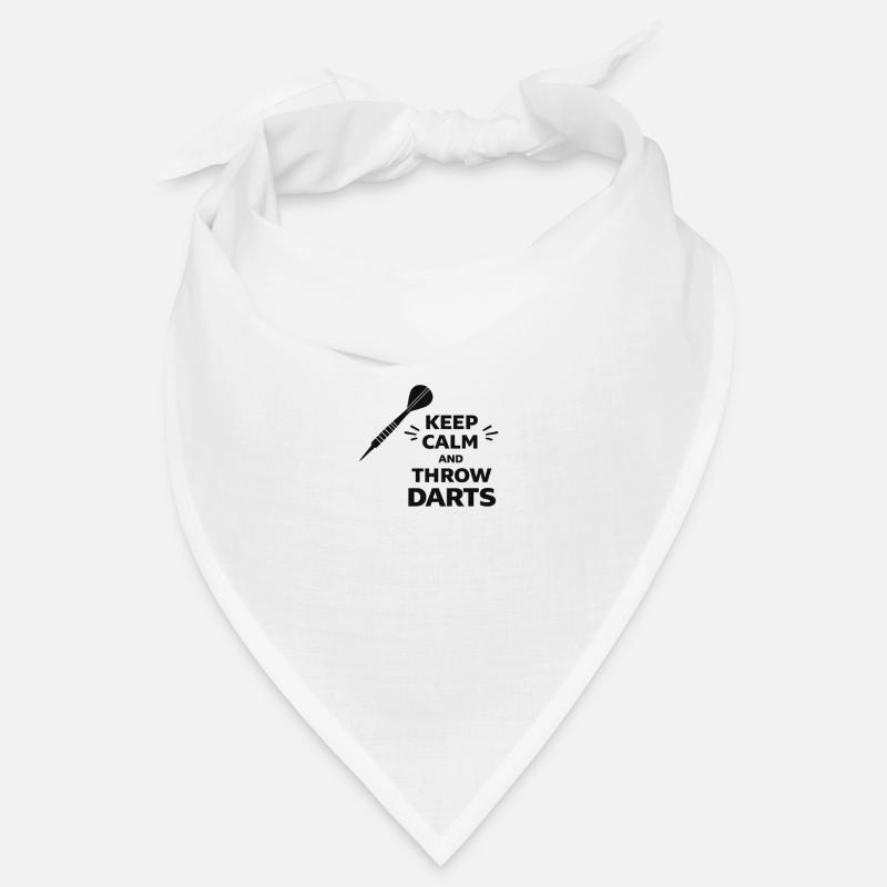 Darts Rest Typography Bandana