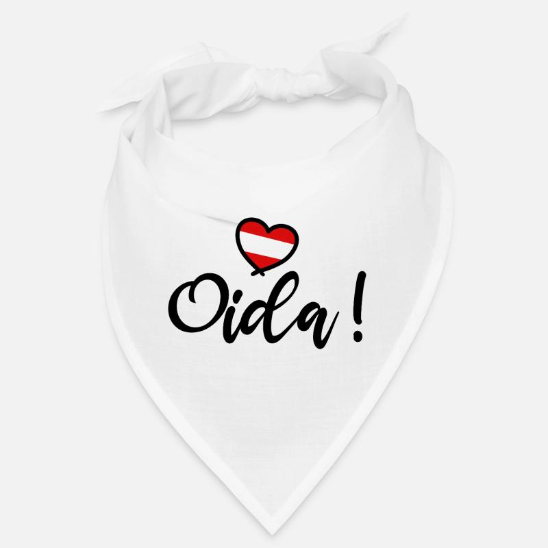 Oida ! Cœur d’Autriche J’adore le dialecte d’Autriche Bandana