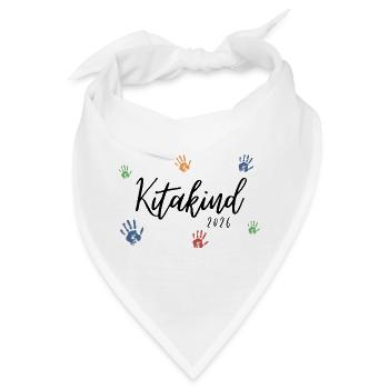 Kitakind 2026  - Bandana - Weiß - Vorne