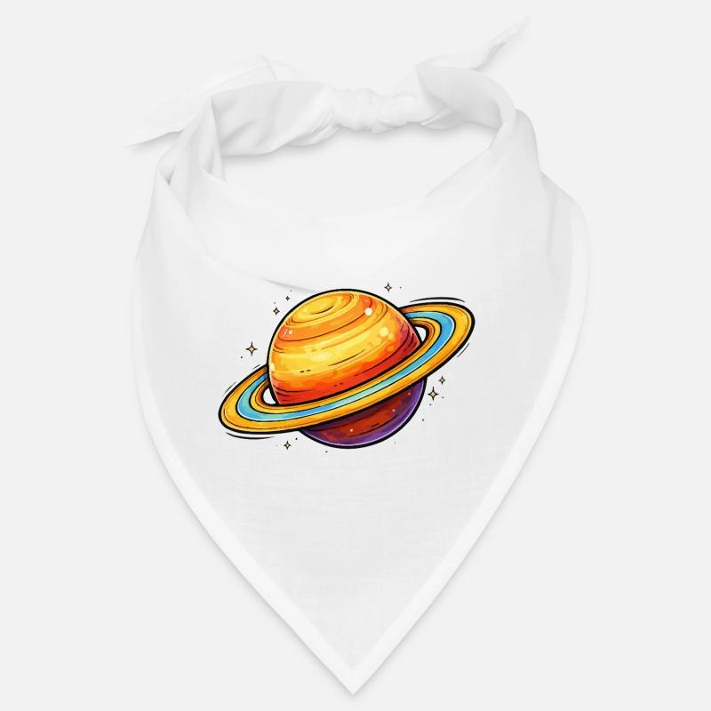 Planète Saturne Bandana