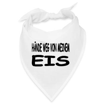 Eis - Bandana - Weiß - Vorne