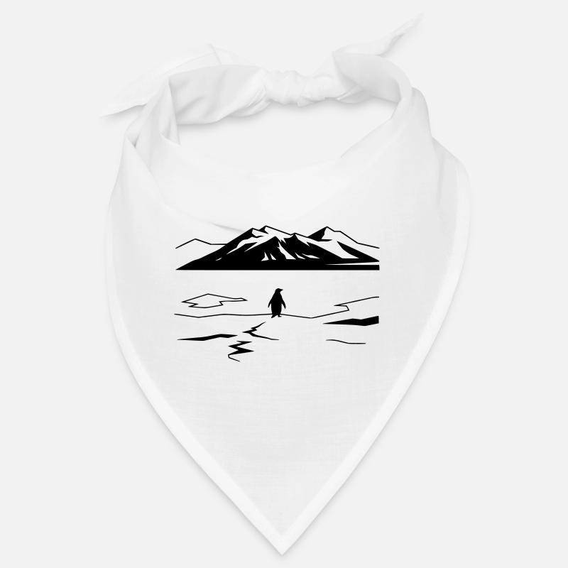 But Why Penguin Meme Minimalist Art Bandana