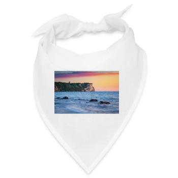Sonnenaufgang am Kap Arkona - Bandana - Weiß - Vorne