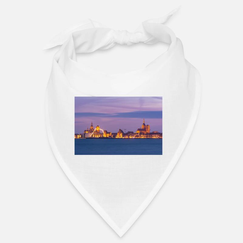 Stralsund am Abend Bandana