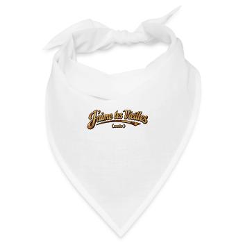 Ich mag alte rostige Kreaturen - Bandana - Weiß - Vorne