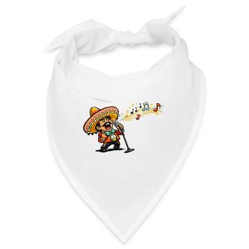 Viva Mariachi Bühnenkraft - Bandana - Weiß - Vorne