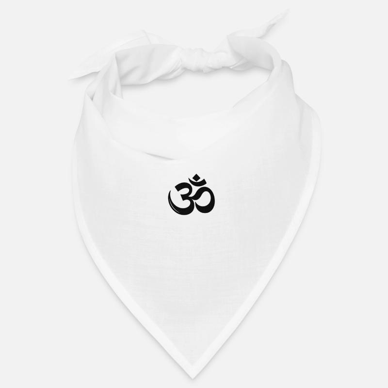 Om Minimalist Silhouette Bandana