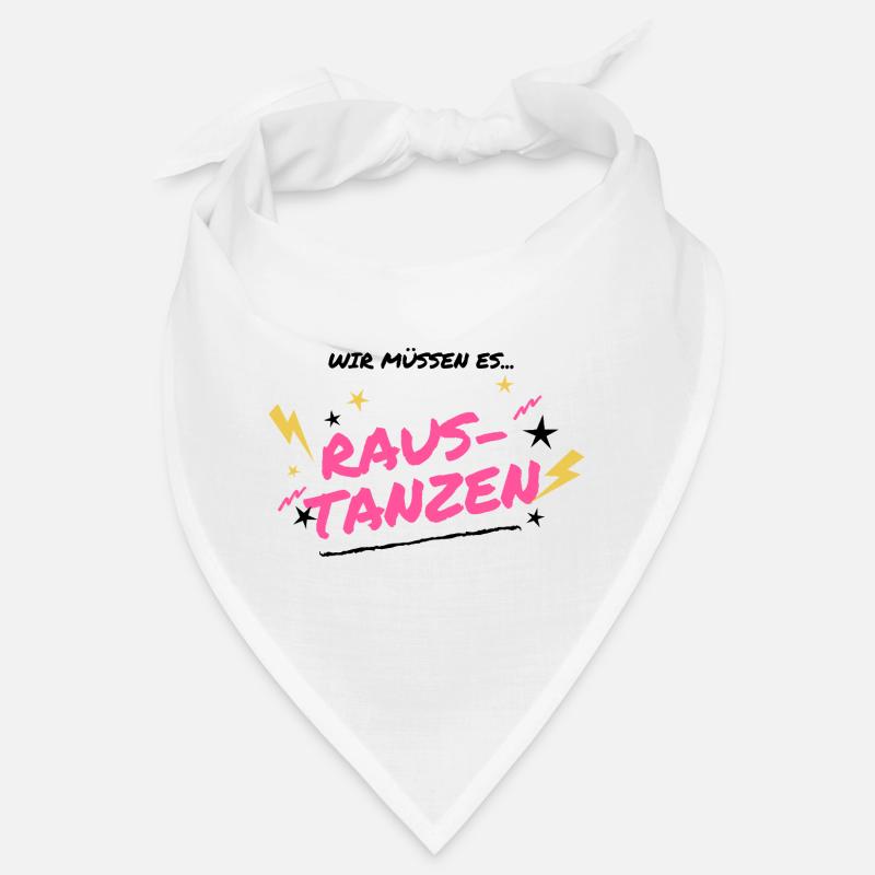 Raus Tanzen Neon Graffiti Bandana
