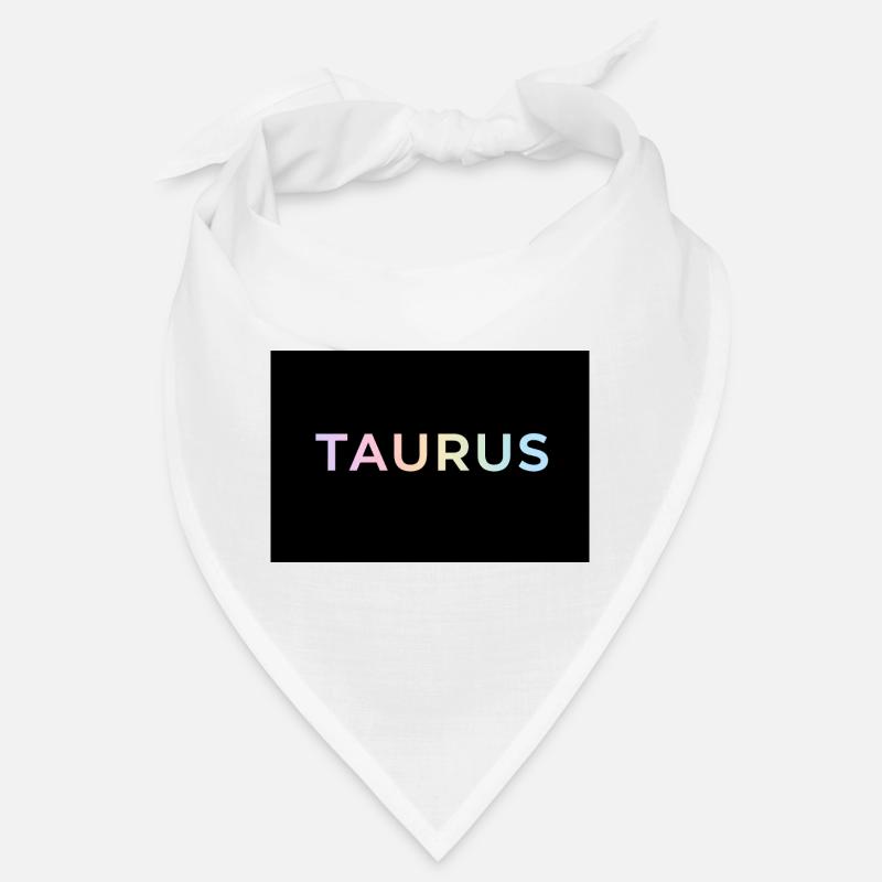 Typographie du gradient du Taureau Bandana