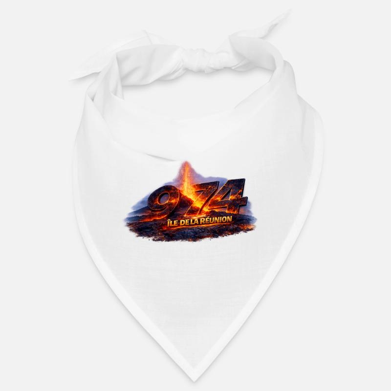Volcan 974 Île de la Réunion Bandana