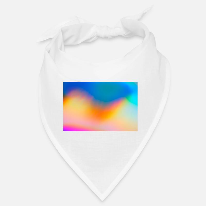 Color Waves Gradient Backdrop Bandana