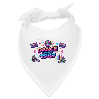 Tanze wie 1987 - Bandana - Weiß - Vorne