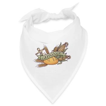 Lughnasadh Lughnasa Lammas erstes Fest - Bandana - Weiß - Vorne
