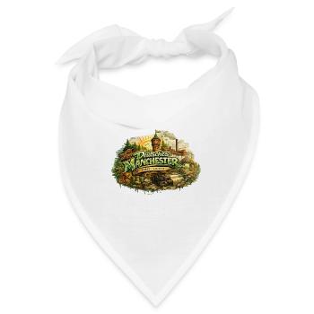Deutsches Manchester Lausitz - Bandana - Weiß - Vorne