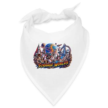 Fremde Welten 2 - Bandana - Weiß - Vorne