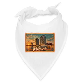 MEINE STADT - Bandana - Weiß - Vorne