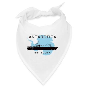 Antarktika Expedition 68°S - Bandana - Weiß - Vorne