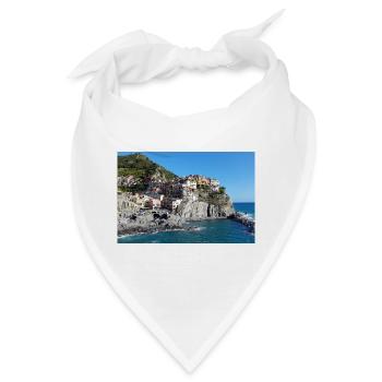 Monterosso al Mare - Bandana - Weiß - Vorne