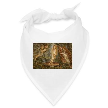 Geburt des Mushroom Crop Top - Bandana - Weiß - Vorne