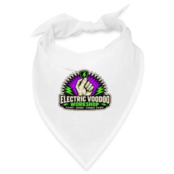 ELEKTRISCHES VOODOO | Streicher · Funken · Seltsamer Klang - Bandana - Weiß - Vorne