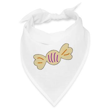 Bonbon süsser nationaler süßigkeiten tage  - Bandana - Weiß - Vorne