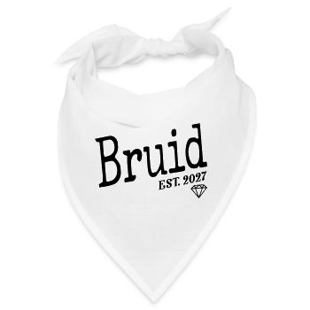 Niederländische Braut 2027 - Bandana - Weiß - Vorne