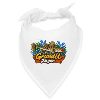 Grundeljäger Goby Hunter - Bandana - Weiß - Vorne