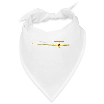 segelflugzeug - Bandana - Weiß - Vorne