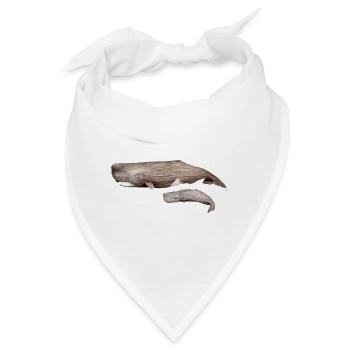 Cachalot - Pottwal - Pottwale - Bandana - Weiß - Vorne