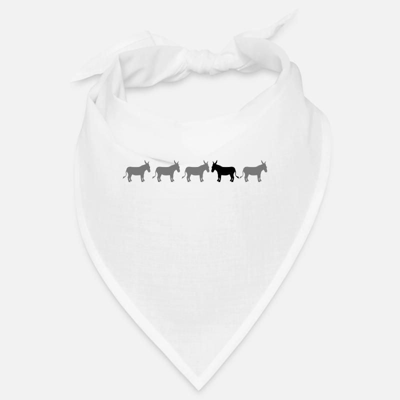anders be different esel pferd pony klein packesel Bandana