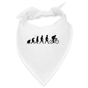 Evolution Fahrrad Radsport Zweirad Sport - Bandana - Weiß - Vorne